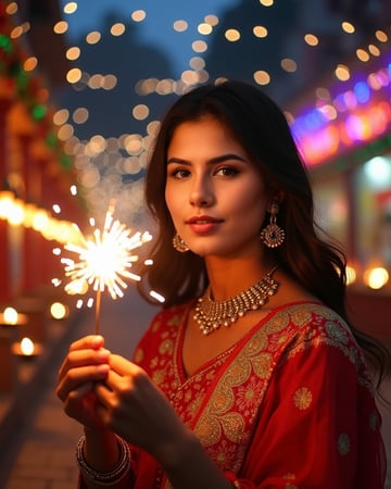 Diwali Celebration AI preset example