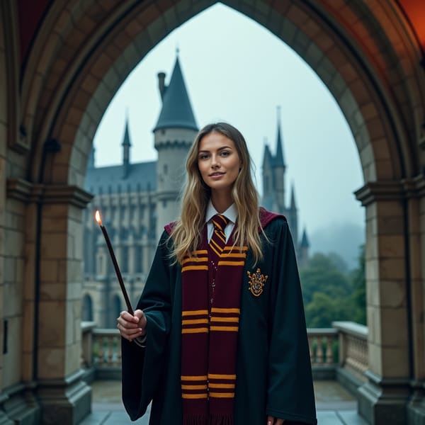 harry potter AI Image
