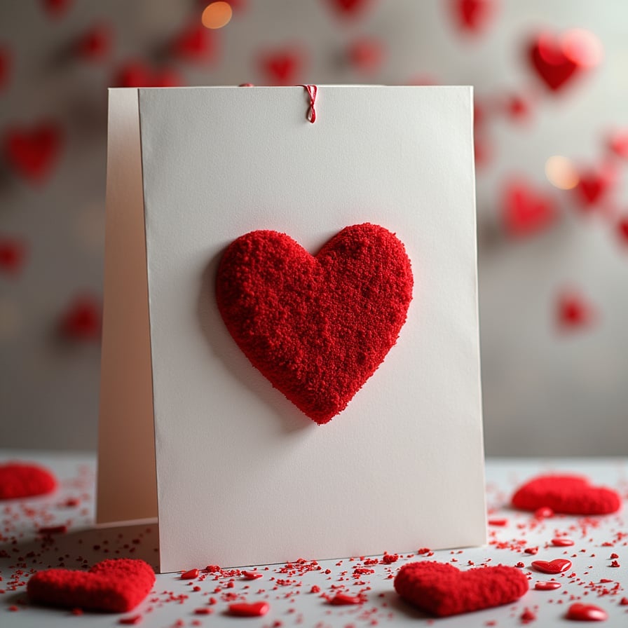 valentine greeting card