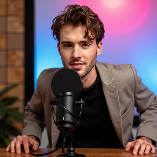 media personality AI Image