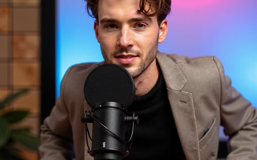 Media Headshot AI image example