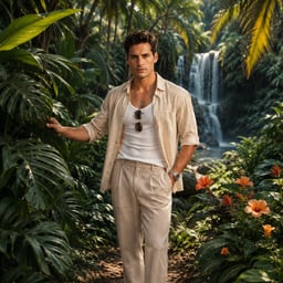 AI tropical generator for realistic island-inspired photos, palm-lined scenes, HD vacation visuals, and private creative workflows.