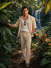 Tropical AI image example