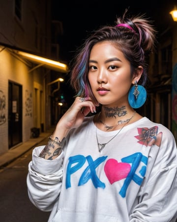 Street Style AI preset example