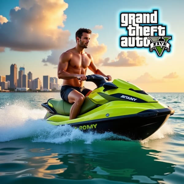 gta6 high tide pursuit AI Image