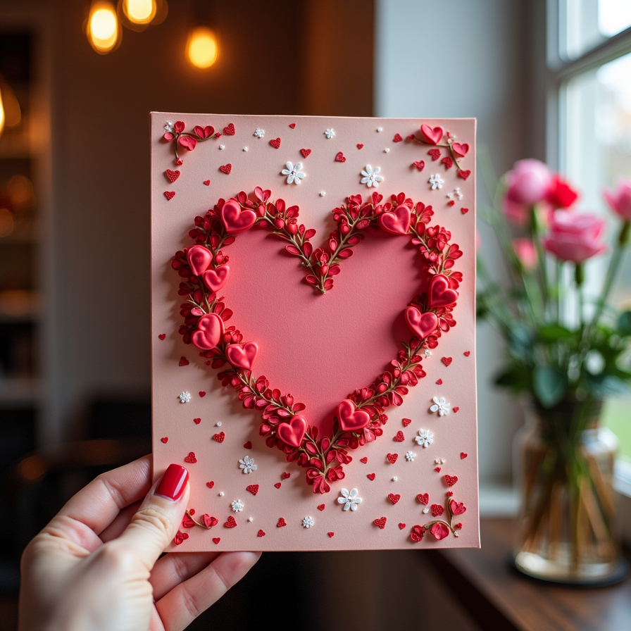valentine greeting card
