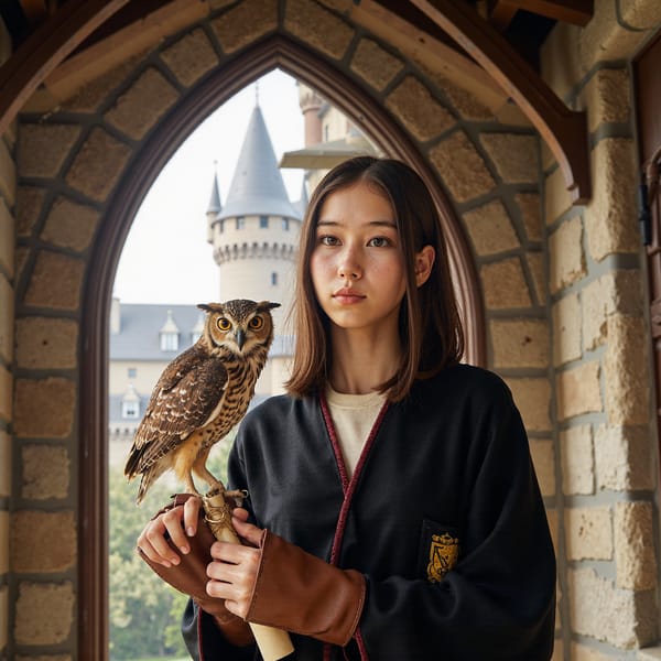 harry potter AI Image