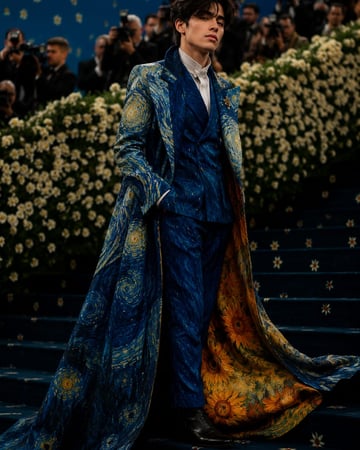 Met Gala AI preset example