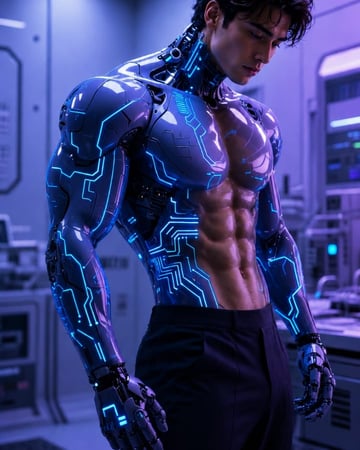 Cyborg Theme AI preset example