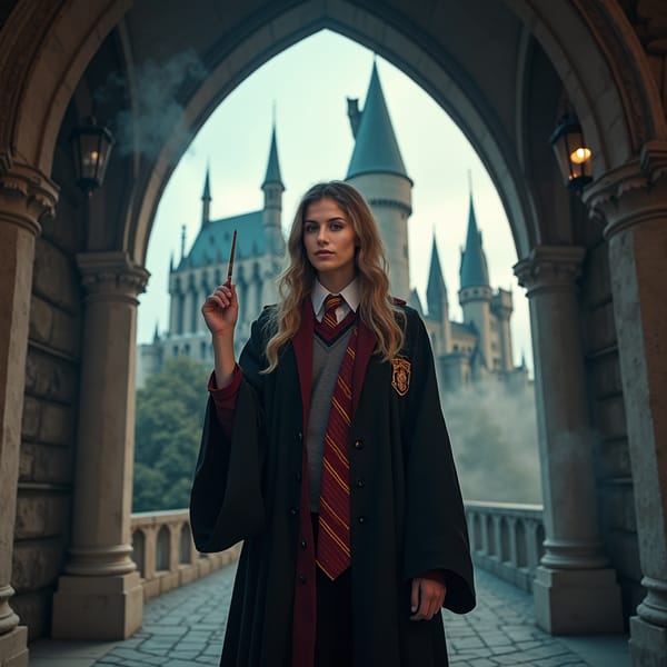 harry potter AI Image