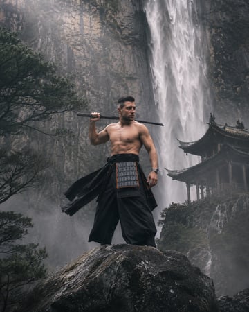 Ninja Theme AI preset example