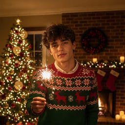 Capture the warmth of the holidays with AI-generated portraits inspired by the Ralph Lauren Christmas aesthetic - rich tartans, soft candlelight, and old-money charm.