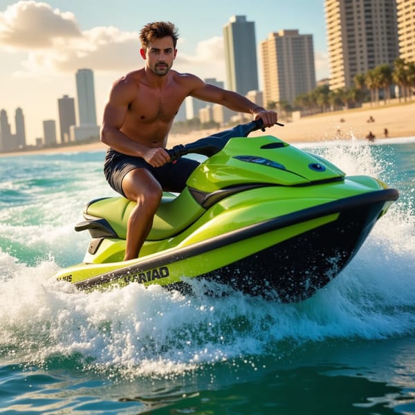 gta6 high tide pursuit AI Image