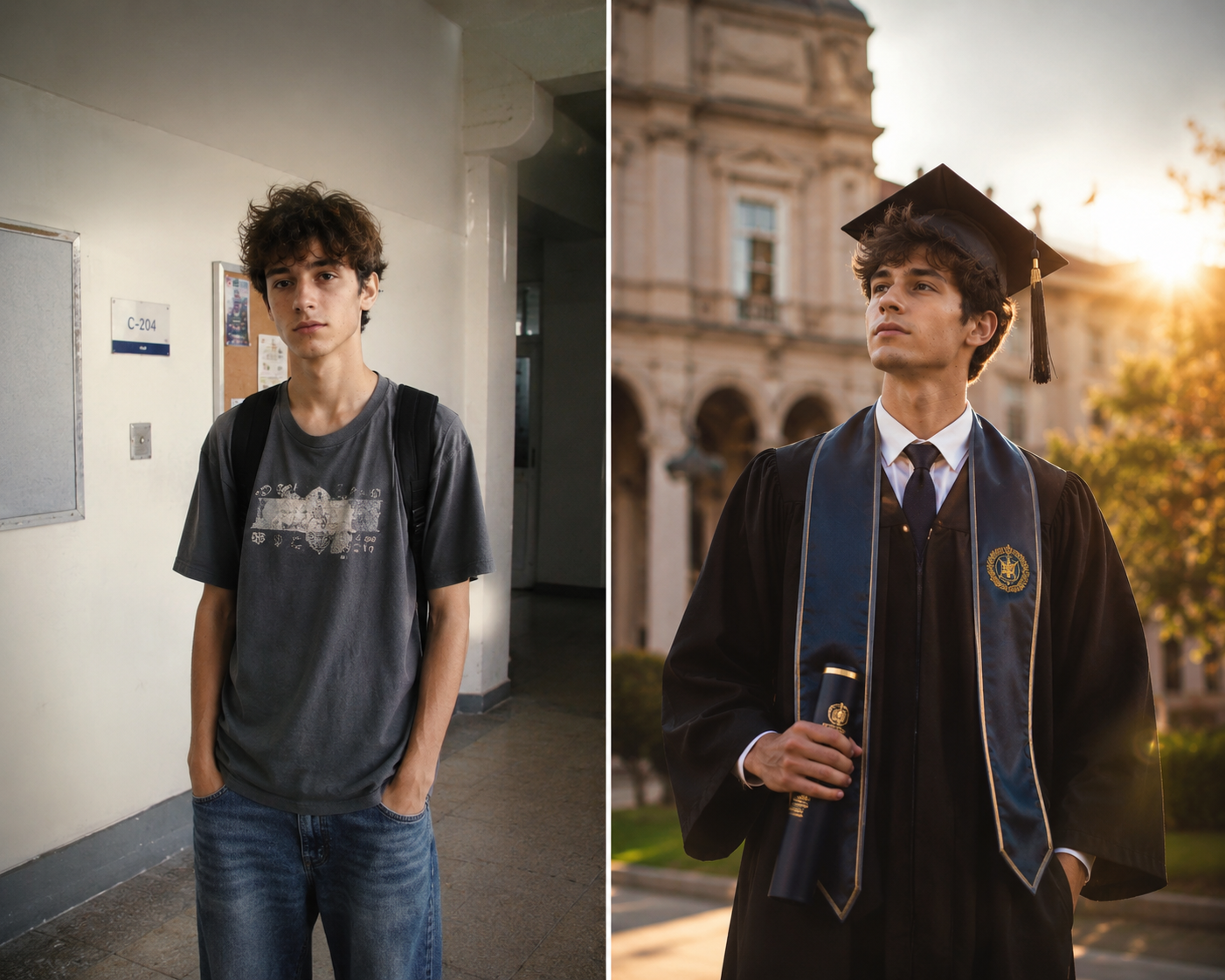 Before and After Transformation