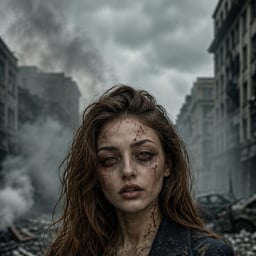 Create zombie apocalypse AI images with horror styling, survival mood, cinematic destruction, and dark post-apocalyptic visuals.