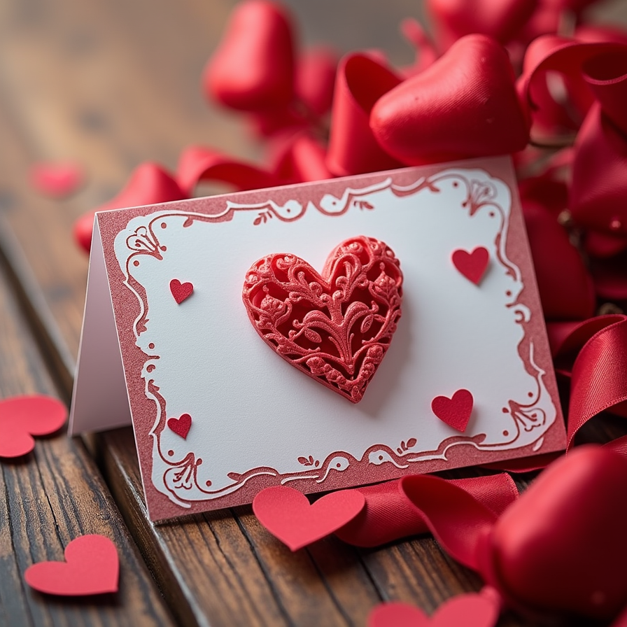 valentine greeting card