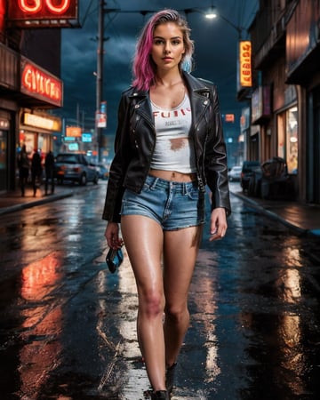 Cyberpunk AI preset example