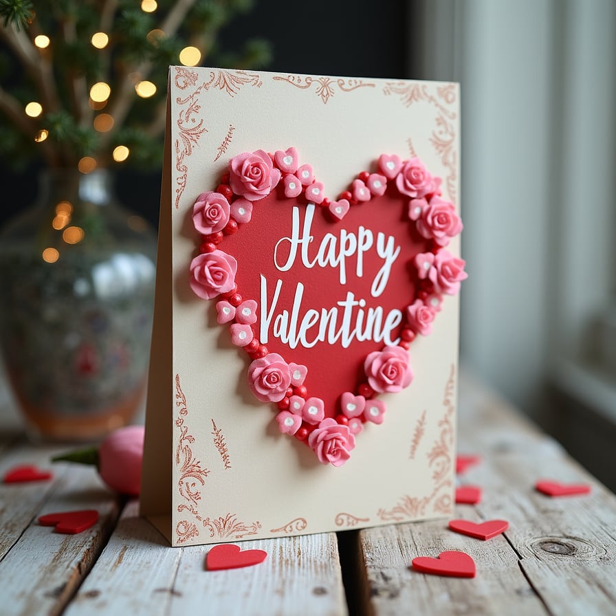 valentine greeting card