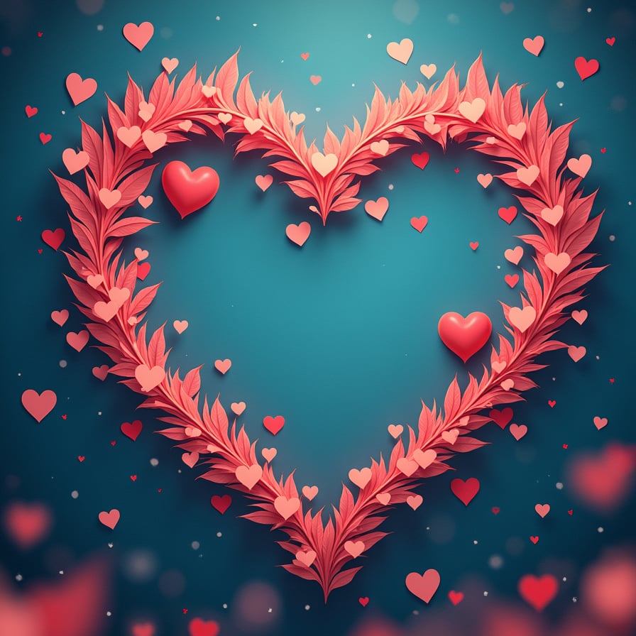 valentine greeting card