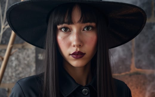 Halloween AI image example