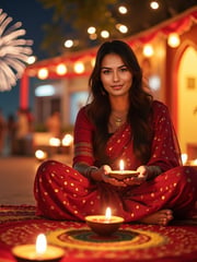 Diwali AI image example