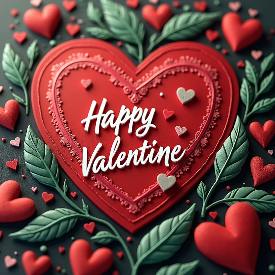 valentine greeting card