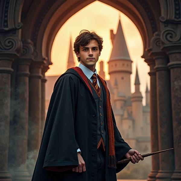 harry potter AI Image