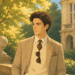 Create Ghibli-inspired corporate AI photos that blend professional polish with whimsical animation-style charm.