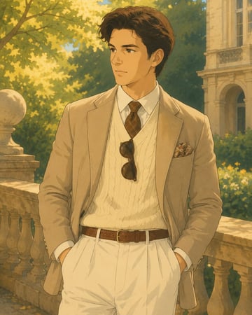 Ghibli Corporate AI preset example