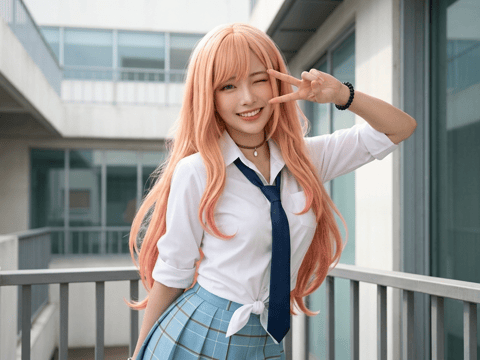 Ejemplo del flujo de IA: Estudio de cosplay