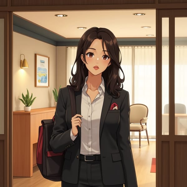 ghibli corporate AI Image