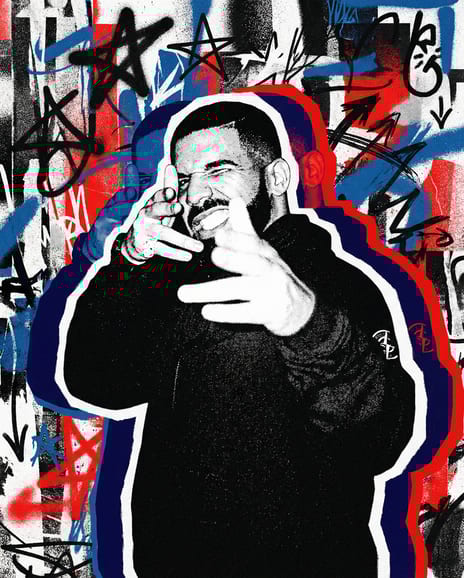 AI theme and preset generated image