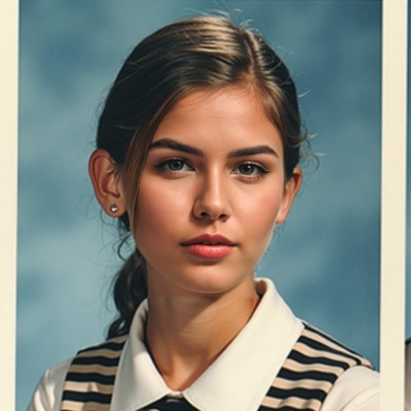 1960 yearbook AI Image