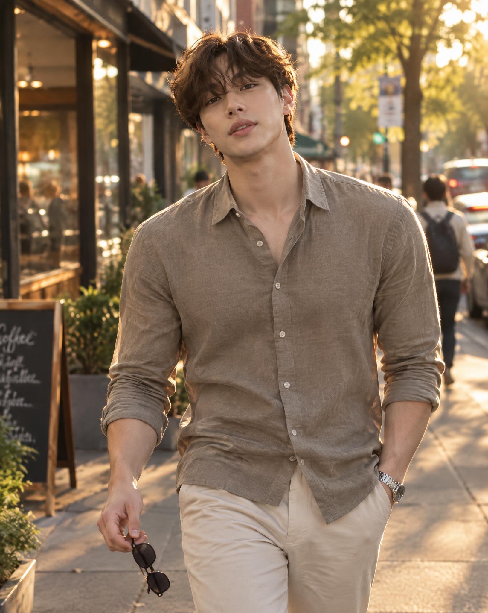 Transform my uploaded reference photo into a photorealistic dating-app lifestyle