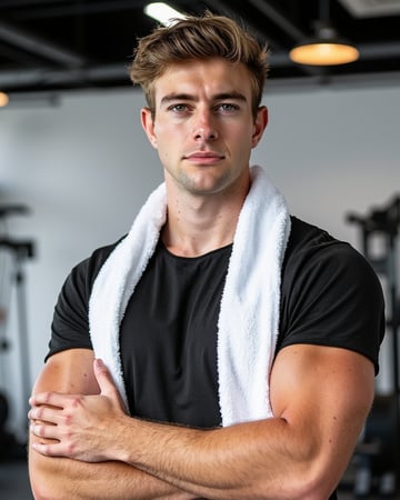 Before fitness AI photoshoot