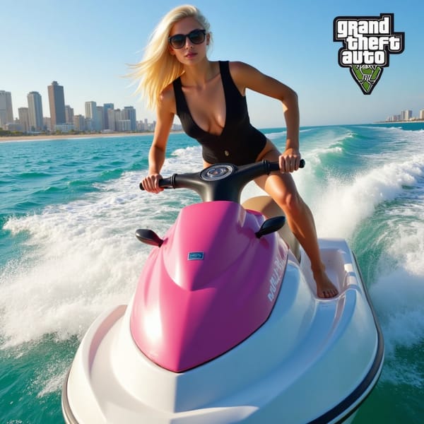 gta6 high tide pursuit AI Image