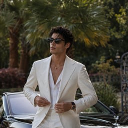 Create luxury lifestyle AI images with mansions, designer looks, private travel, and aspirational editorial-style scenes.