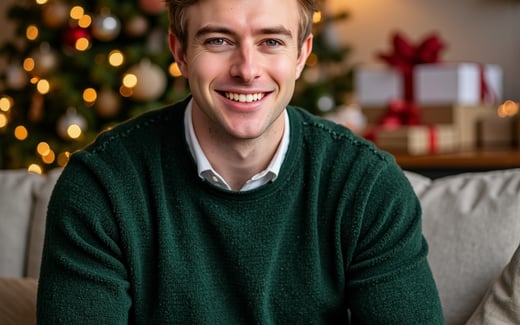 Christmas AI image example