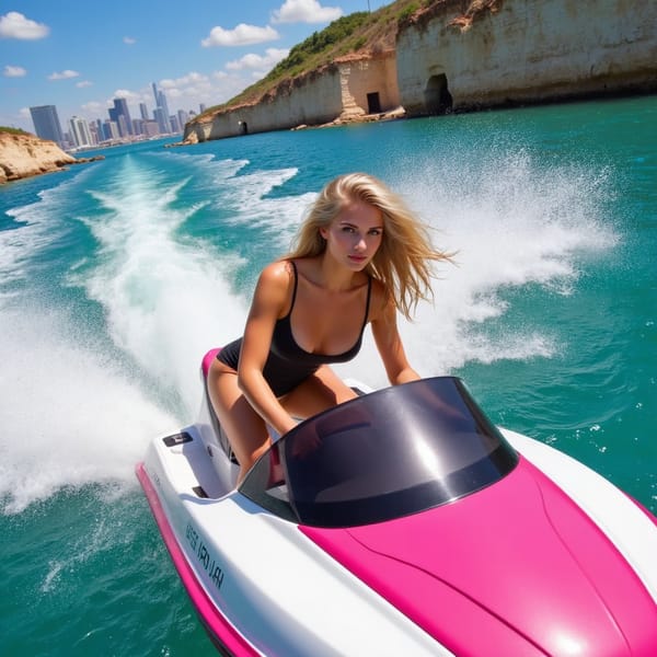 gta6 high tide pursuit AI Image