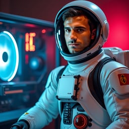 Blast off into space with our Interstellar Muse AI generated images. Create out-of-this-world photos with our AI powered headshots and experience the cosmos.