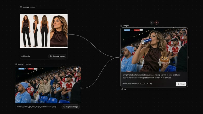 Step 5 - Place Fans in Soccer Scene