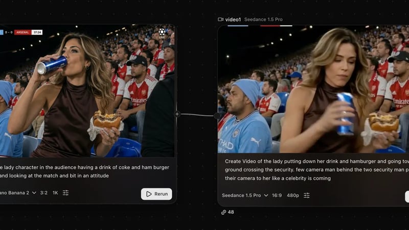 Step 7 - Generate Soccer Celebration Video