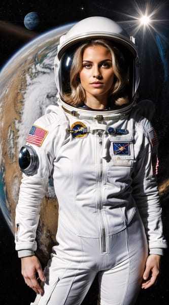 astronaut AI Image