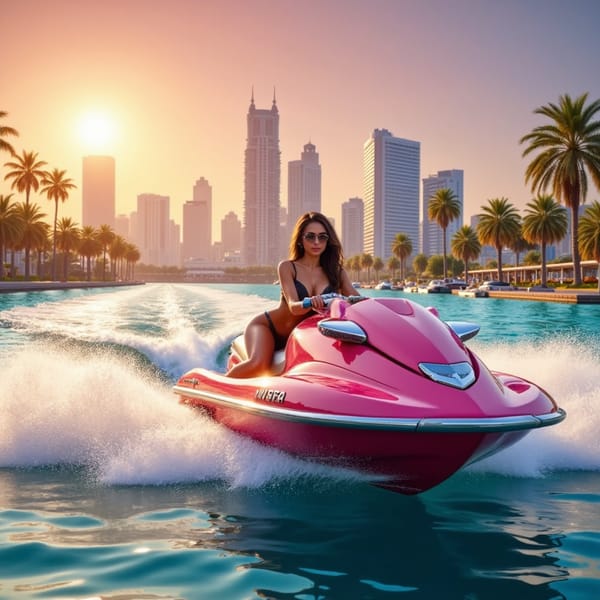 gta6 high tide pursuit AI Image