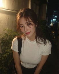 Night Street Portrait