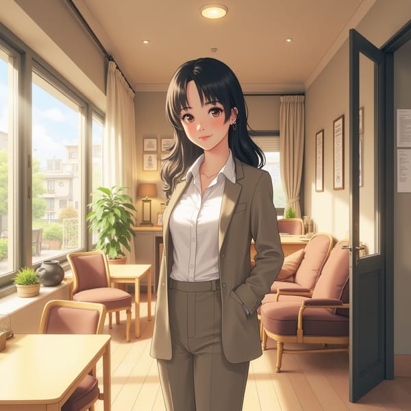 ghibli corporate AI Image