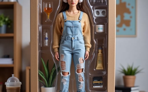 Action Figure AI image example