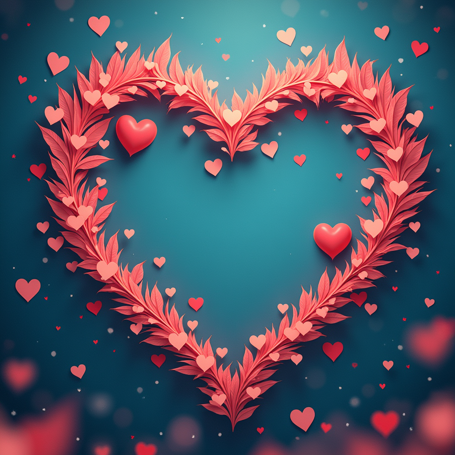 valentine greeting card
