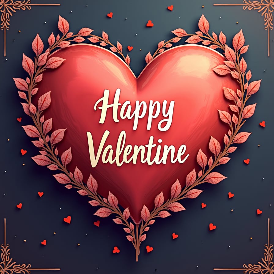 valentine greeting card