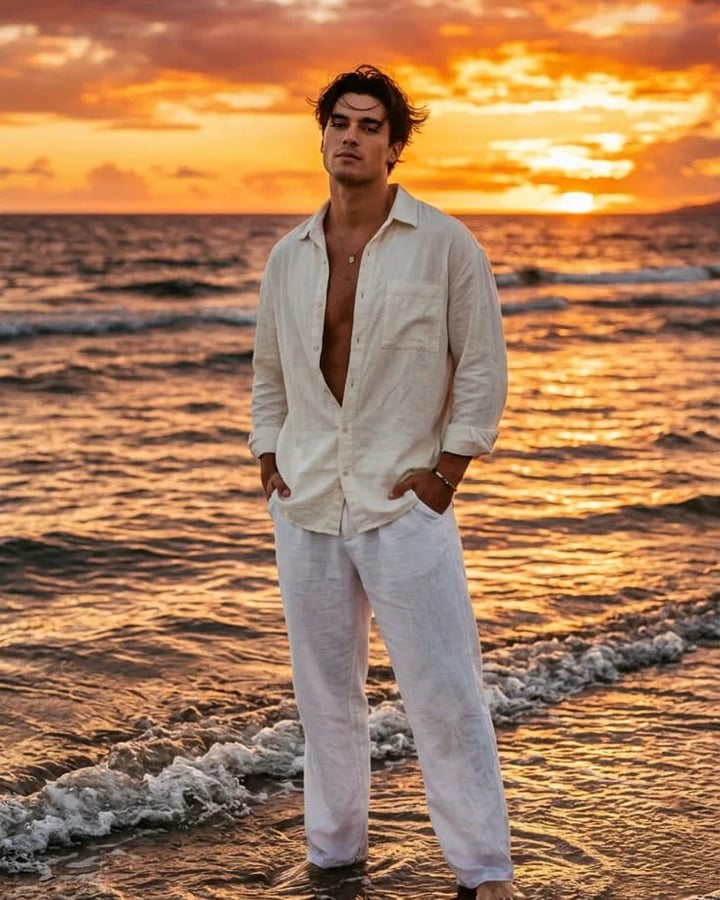 After beach AI photoshoot